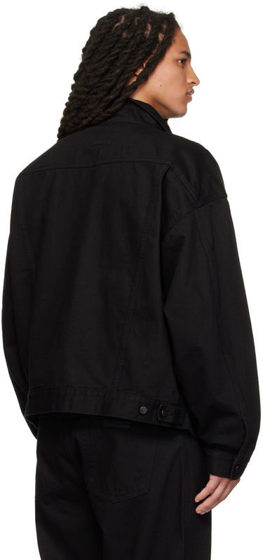 Jacka Fear of God Essentials The Collection Denim Jacket Svart | 202SP234270F, 2
