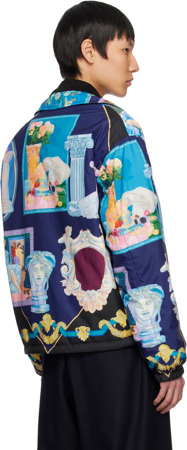 Bomberjacka Versace Versace 'Versace Gallery' Reversible Blouson Jacket Flerfärgad | 1018330_1A12970, 2