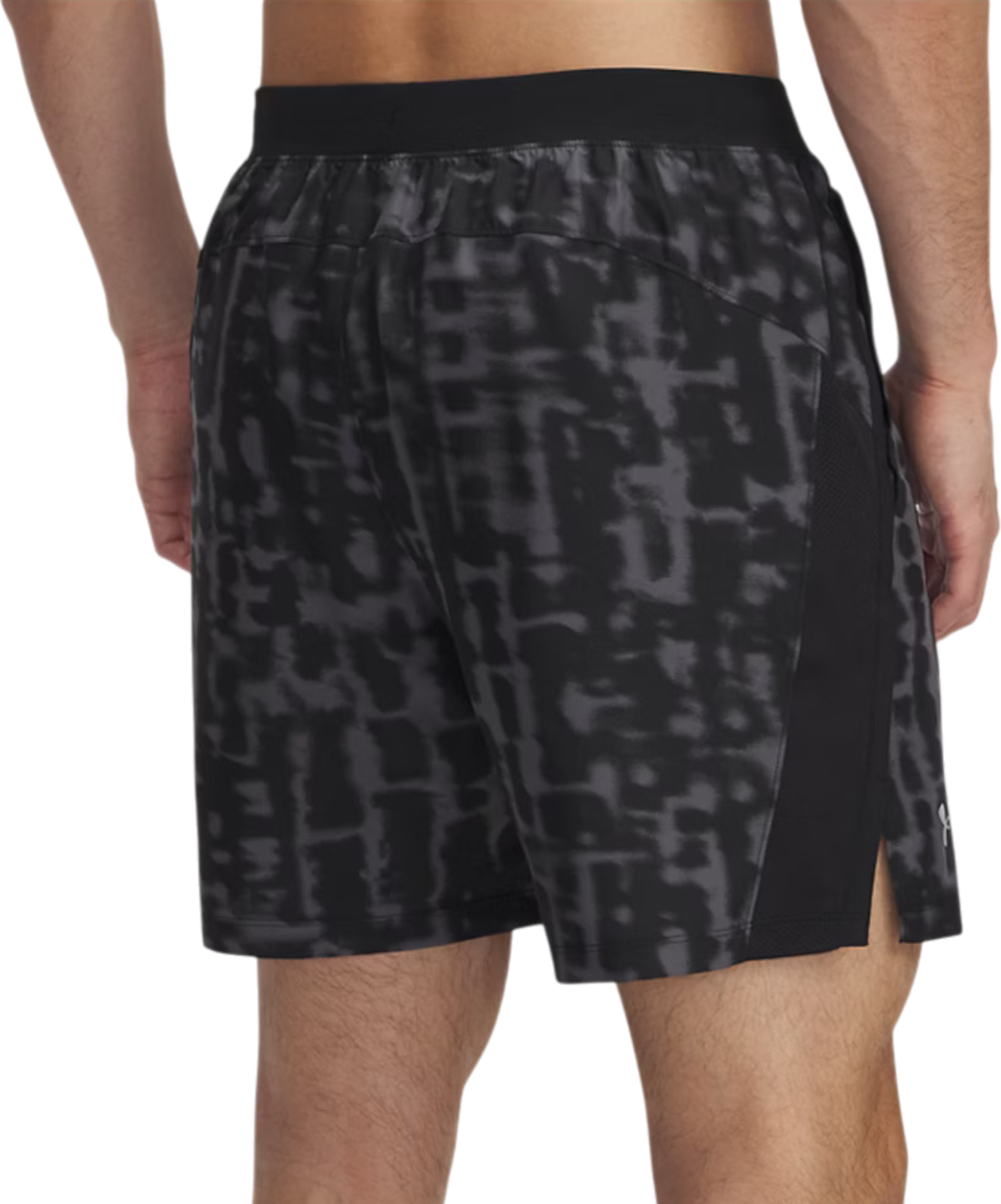 Shorts Under Armour Under Armour UA Launch 7'' Print Shorts Svart | 1382621-025, 1