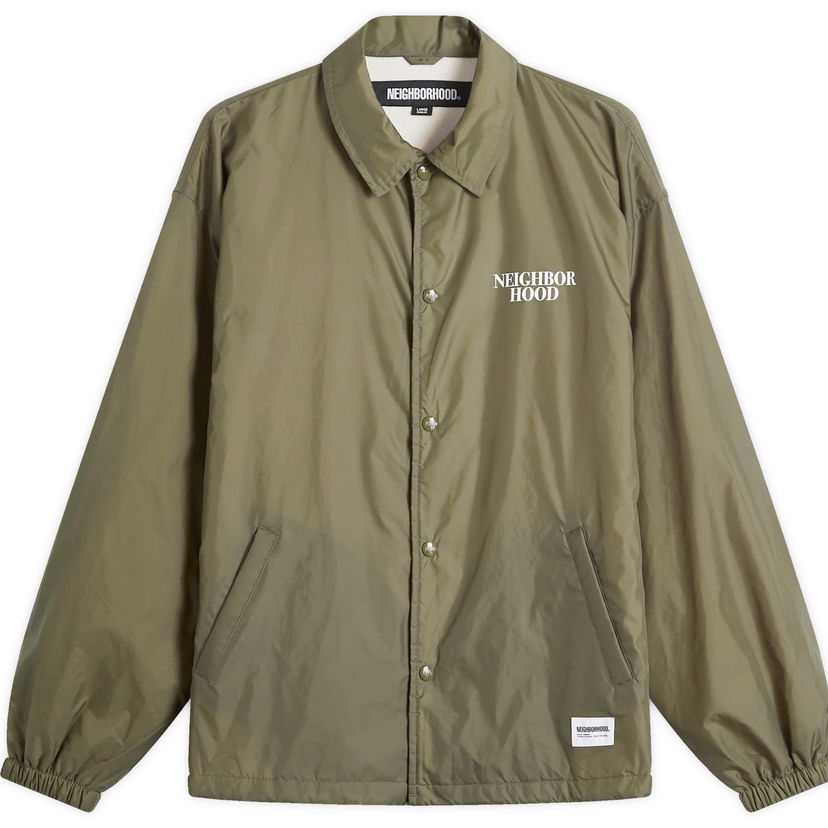 Vindjacka Neighborhood Windbreaker Jacket Olive Drab Grön | 242TSNH-JKM01-OLV